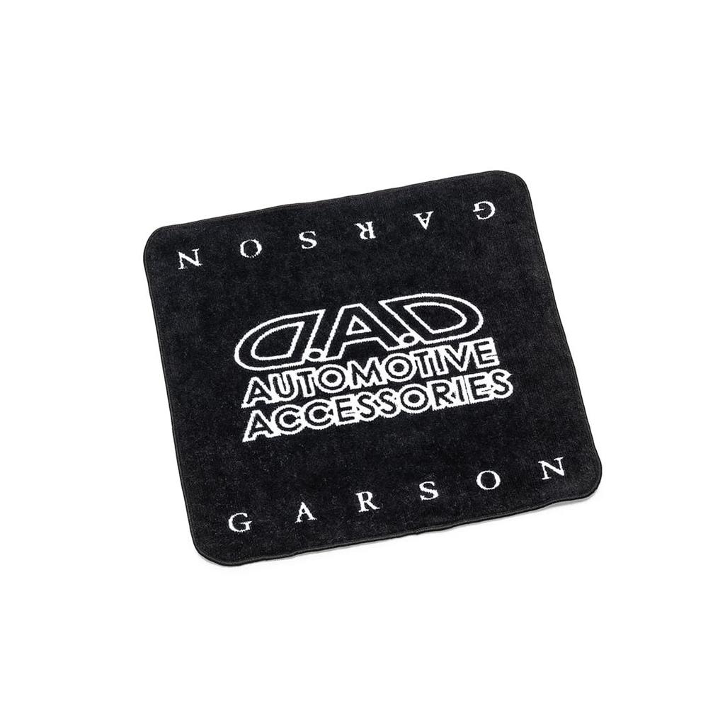 DAD GARSON Imabari Mini Towel Size 25cm X GARSON D.A.D HA713-01-01 (Width Approx. Length Approx. 25cm) Black/White