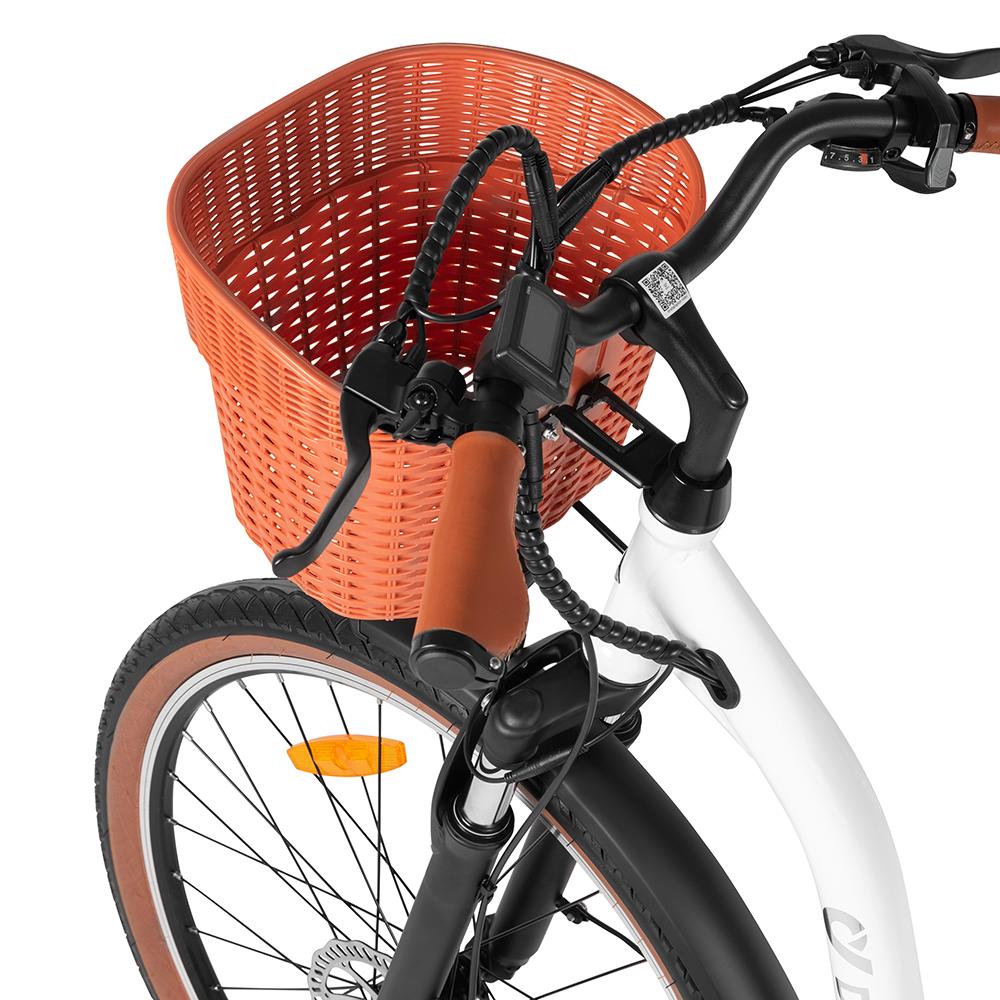 DYU C6 PRO Elektrinis dviratis su priekaba suaugusiems 250W variklis 36V15.6AH baterija Miesto važinėjimas elektrinis dviratis 26.2 colio padangos Važiavimas lauke E-dviratis