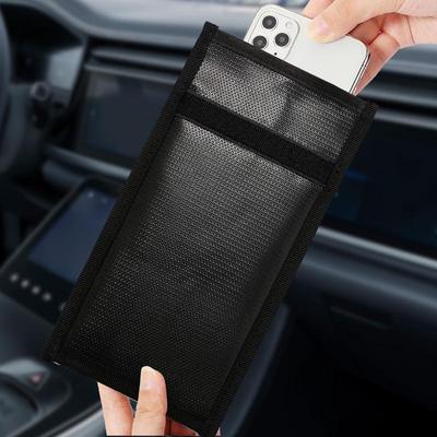 Anti-Radiation Shielding Bag Signal Blocking Pouch Multi-functional Fireproof Signal Blocking Keys Pouch Outdoor Blocker Bag