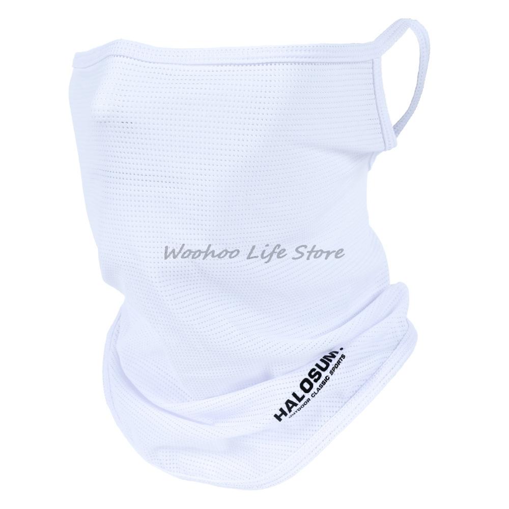 Ice Silk Full Face Balaclava, Breathable UV Sun Protection Neck Gaiter for Motorcycle & Cycling