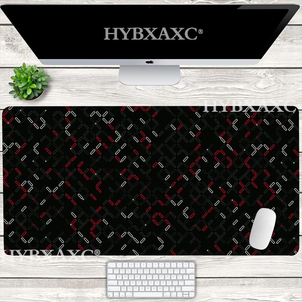 HYBXAXC Large Size Mouse Mat NonSlip Desk Mat Simple line Rubber Abstraction Art Game Mousepad Office Computer Accessories Diy 800x400x2mm