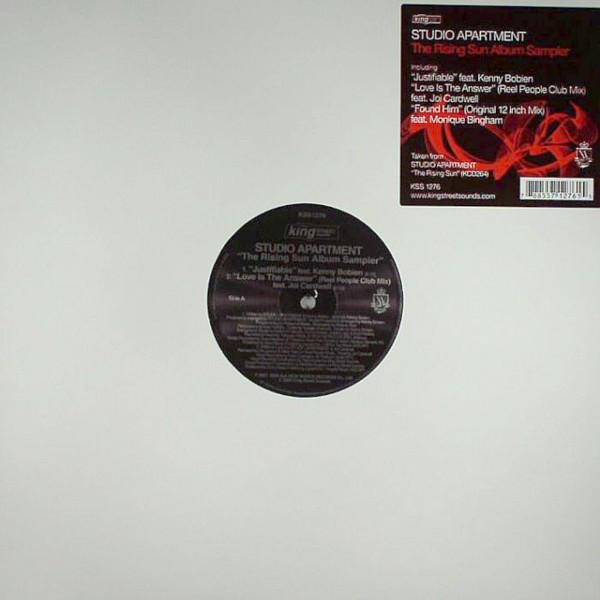 

12inch Record STUDIO APARTMENT The Rising Sun Album Sampler KSS1276 King Street Sou 2008 US Dance Electronica Used