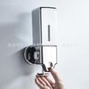 Wall-Mounted Retractable Manual Soap Dispenser for Hotel Bathrooms