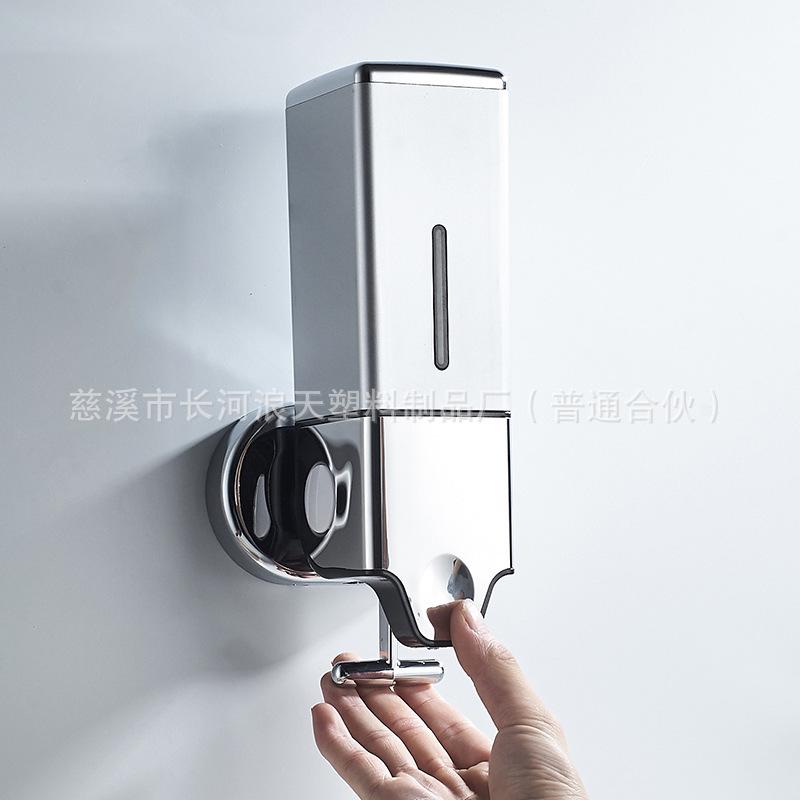 Wall-Mounted Retractable Manual Soap Dispenser for Hotel Bathrooms