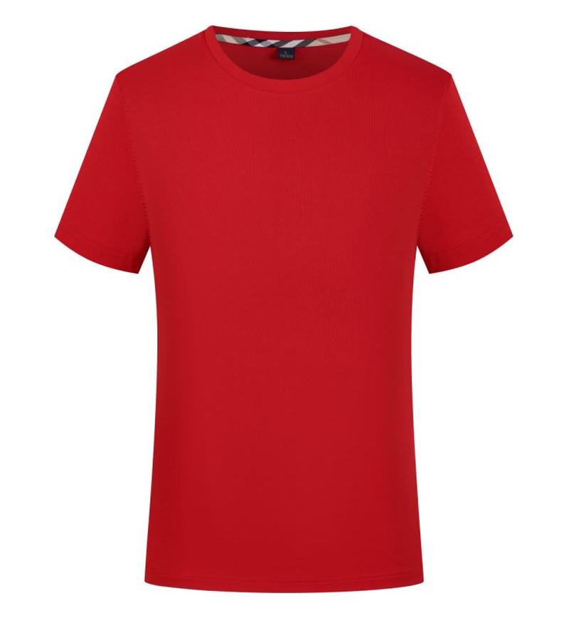 Minimalist Breathable Unisex Tee Solid Color Unisex T-shirt for Women and Men Summer Crew Neck Lightweight Tops YG-002