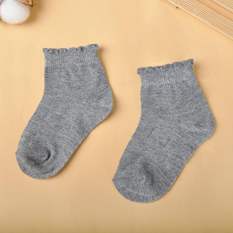 Lightweight Breathable Cotton Baby & Children's Short Summer Sports Socks