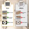 23L Toilet Paper Storage Basket Holds up to 12 Toilet Paper Roll Basket with Side Window LargeCapacity Foldable Toilet Paper Bin