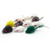 10/20PCS Rabbit Cat Toys Rainbow Feathered Mouse Fun Interactive Play For Kittens And Adult Cats