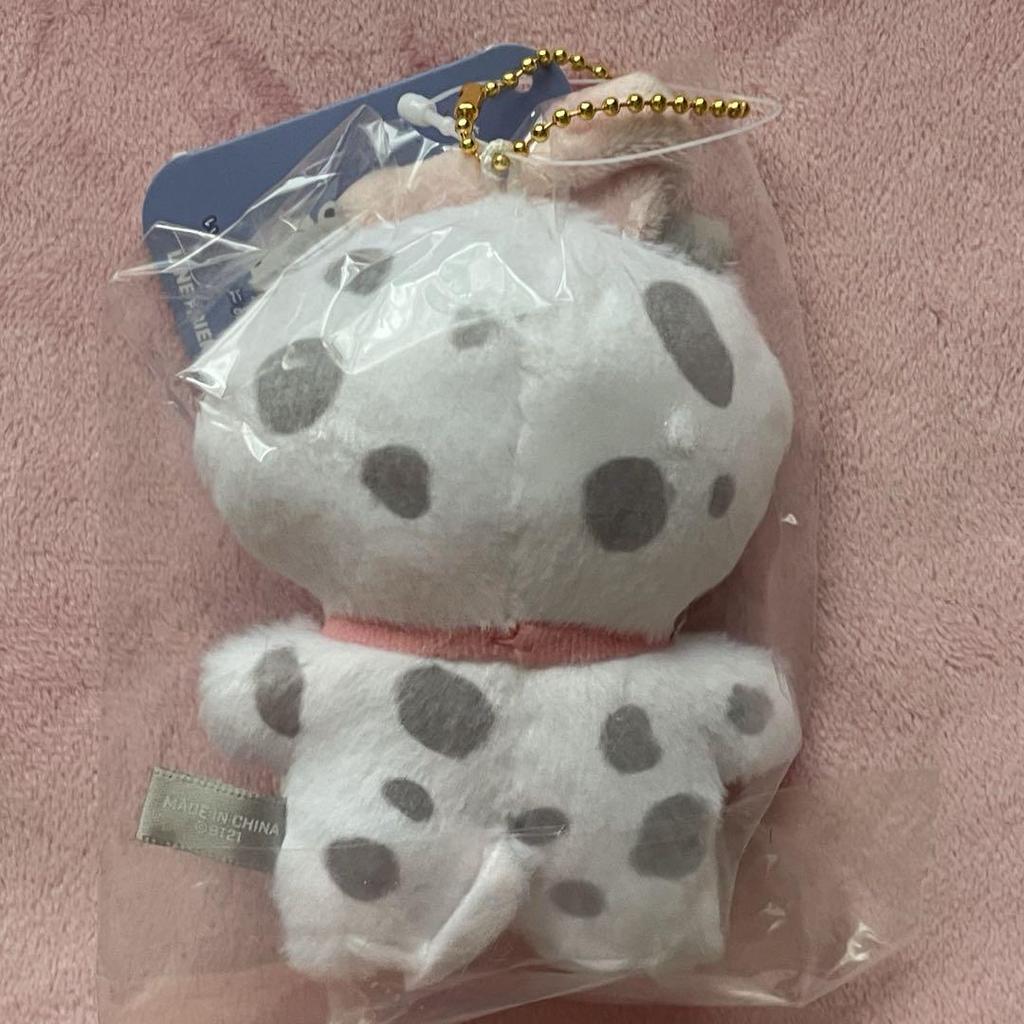 [USED] BT21 COOKY Dalmatian Tatton Mascot Keychain BTS