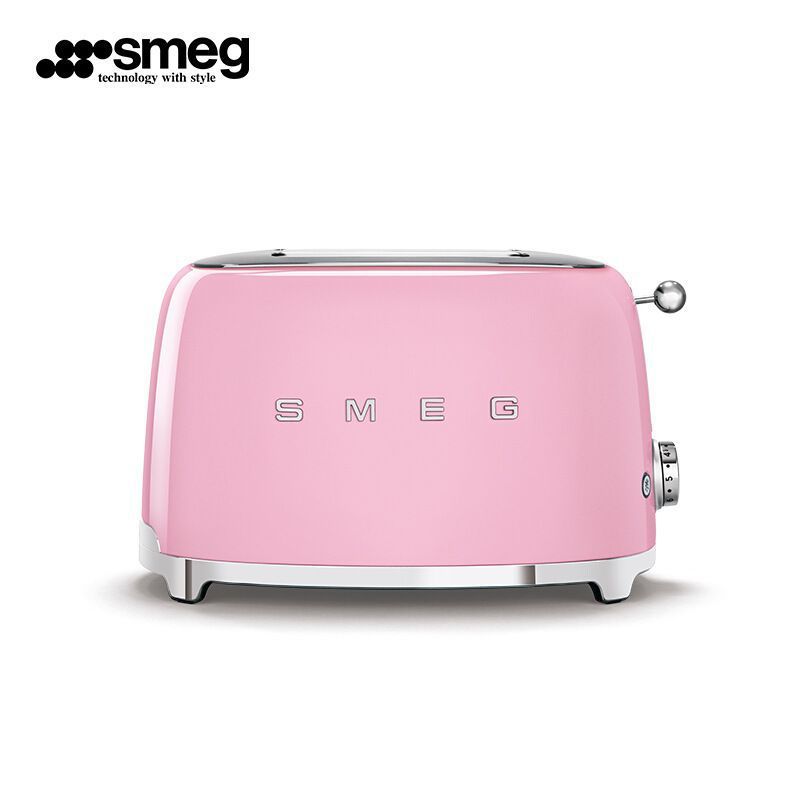 SMEG Retro Toaster 2-Slice Bread Toaster Automatic Breakfast Maker TSF01 EU Plug