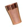 400ml Pure Copper Cup Handcrafted Coffee Dosing Mug Metal Tea Cup Beautiful Design for Office or Home Use