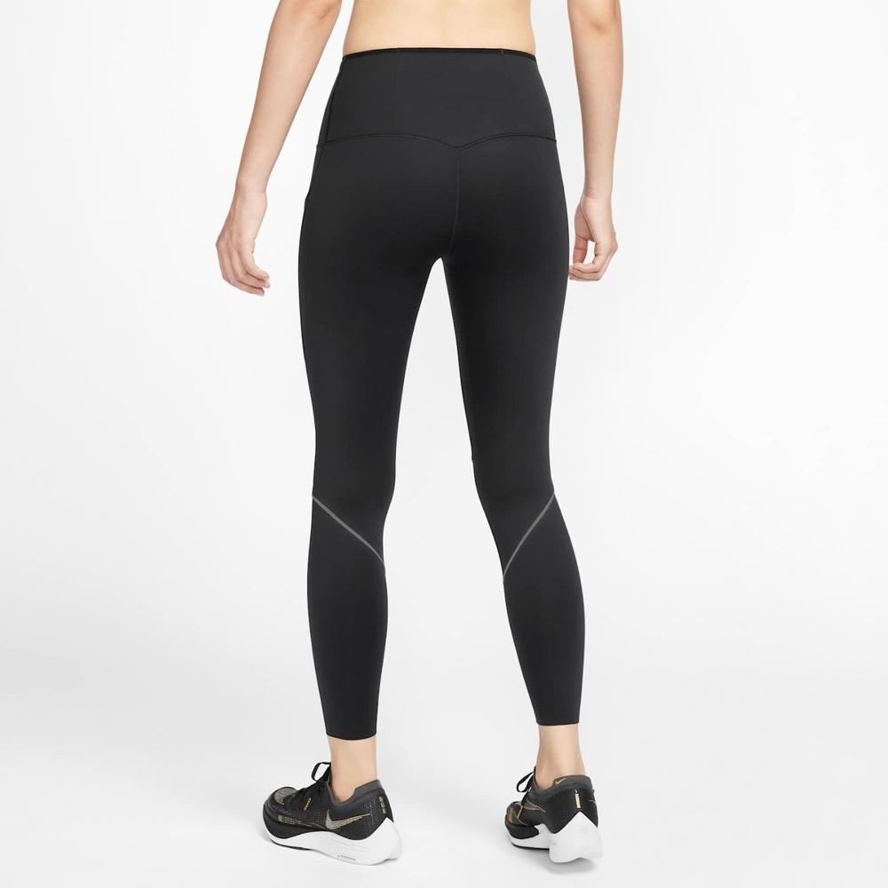 Nike Go Dri-Fit Damen Sports Series Logo Schnelltrocknend High-Waist Tight Sportleggings Damen Leggings Schwarz FZ0006-010