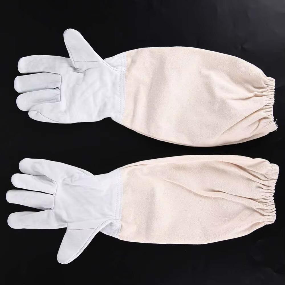 1 Pair Anti-sting Beekeeping Gloves Safe Beehive Tools Durable Anti-bee Gloves  Beekeeping Tools