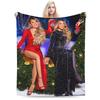 Mariah Carey Weihnachten Warme Weiche Decke Studenten Plüsch Überwurfdecke Bequeme Schlafzimmer Flanell Tagesdecke Sofa Bettbezug
