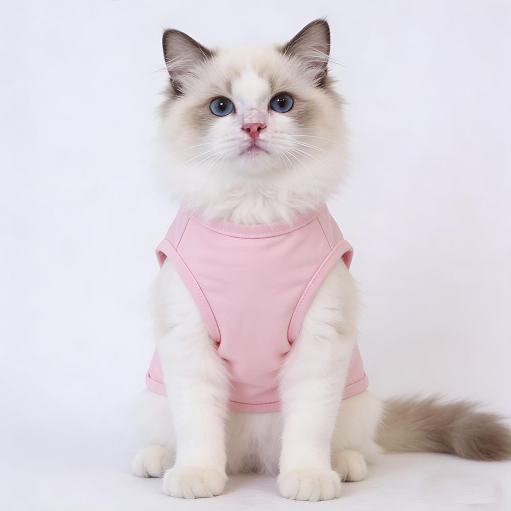 Pet Summer Vest Dog & Cat Fashion Role-playing Breathable Clothes Bichon Pomeranian Funny Internet Celebrity Slogan Printed