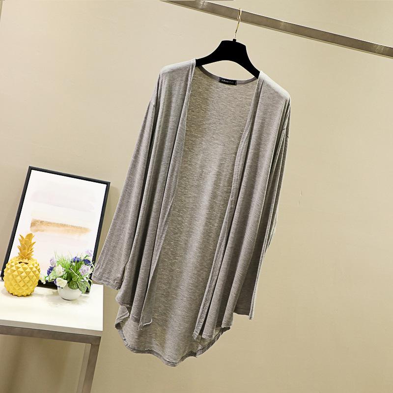 Korean Style Women's Casual Loose Long Sleeve Cardigan