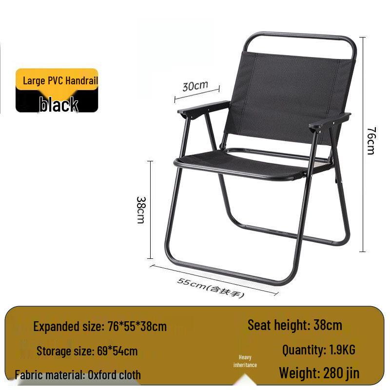 Custom Logo Portable Kermit Camping Chair - Folding Outdoor Chair for Fishing, Picnic, and Beach