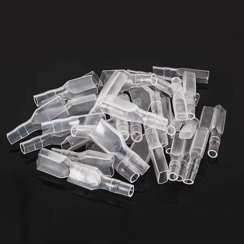 180PCS Gold Crimp Terminal Connector Electrical Wire Connectors Set 2 8 4 8 6 3mm Cold Press for Home Appliance and Railways