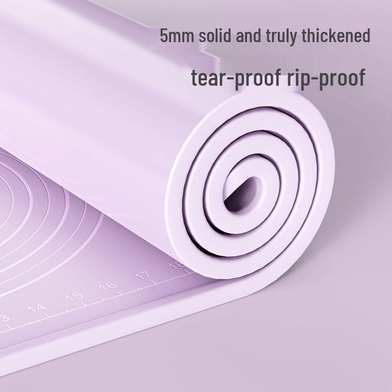 Large Silicone Kneading Mat - Food Grade, Thick, Multipurpose for Baking and Dough