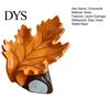 Resin Soap Holder for Bathroom Creative Simulated Maple Leaf Dish, Quick Drainage Laundry Decorative Tray Vanity Soap, Stylish Kitchen Counter Modern
