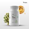 Capsule di Vitamine per Capelli Traya, Bloccante Naturale del DHT e Capsule di Biotina per la Crescita dei Capelli, Controllo della Caduta dei Capelli, Contiene 12 mcg di Biotina, Vitamine, Ferro, Ome