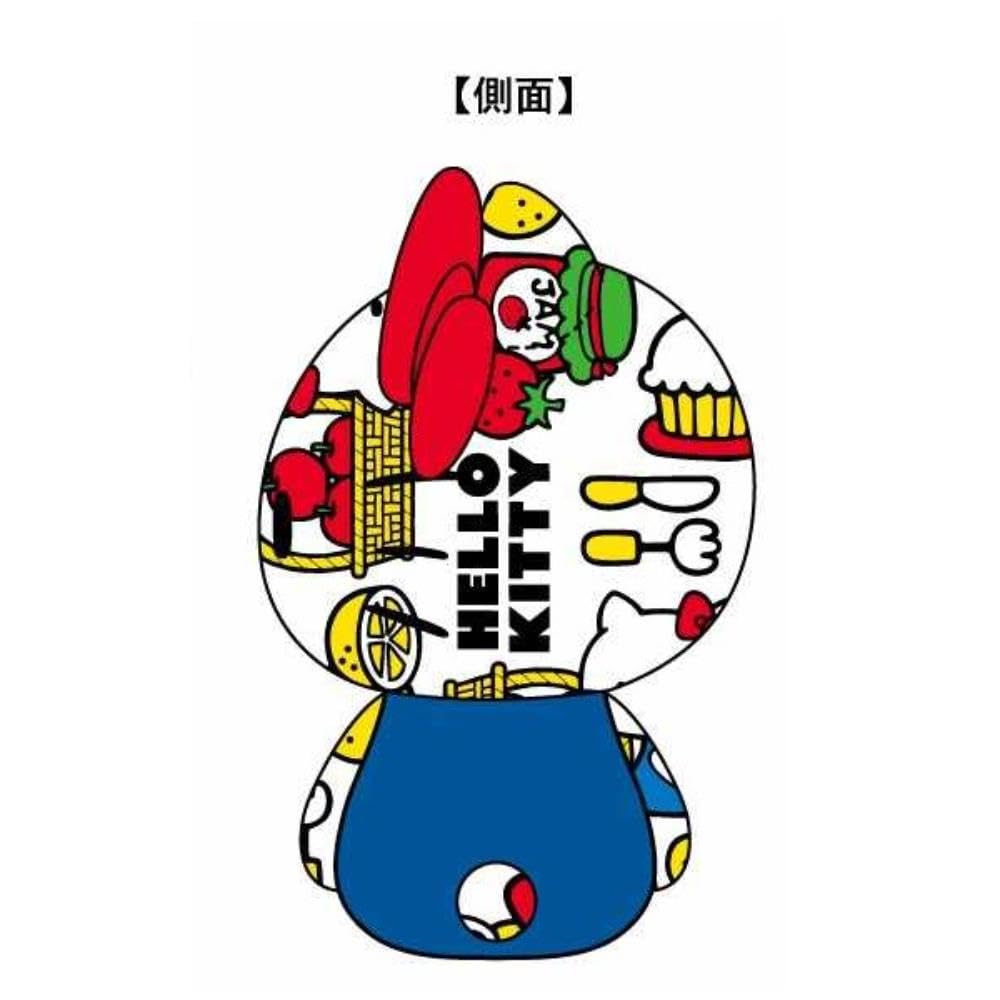 K Company Hello Kitty Ball Chain Mascot Colorful (50th Series)