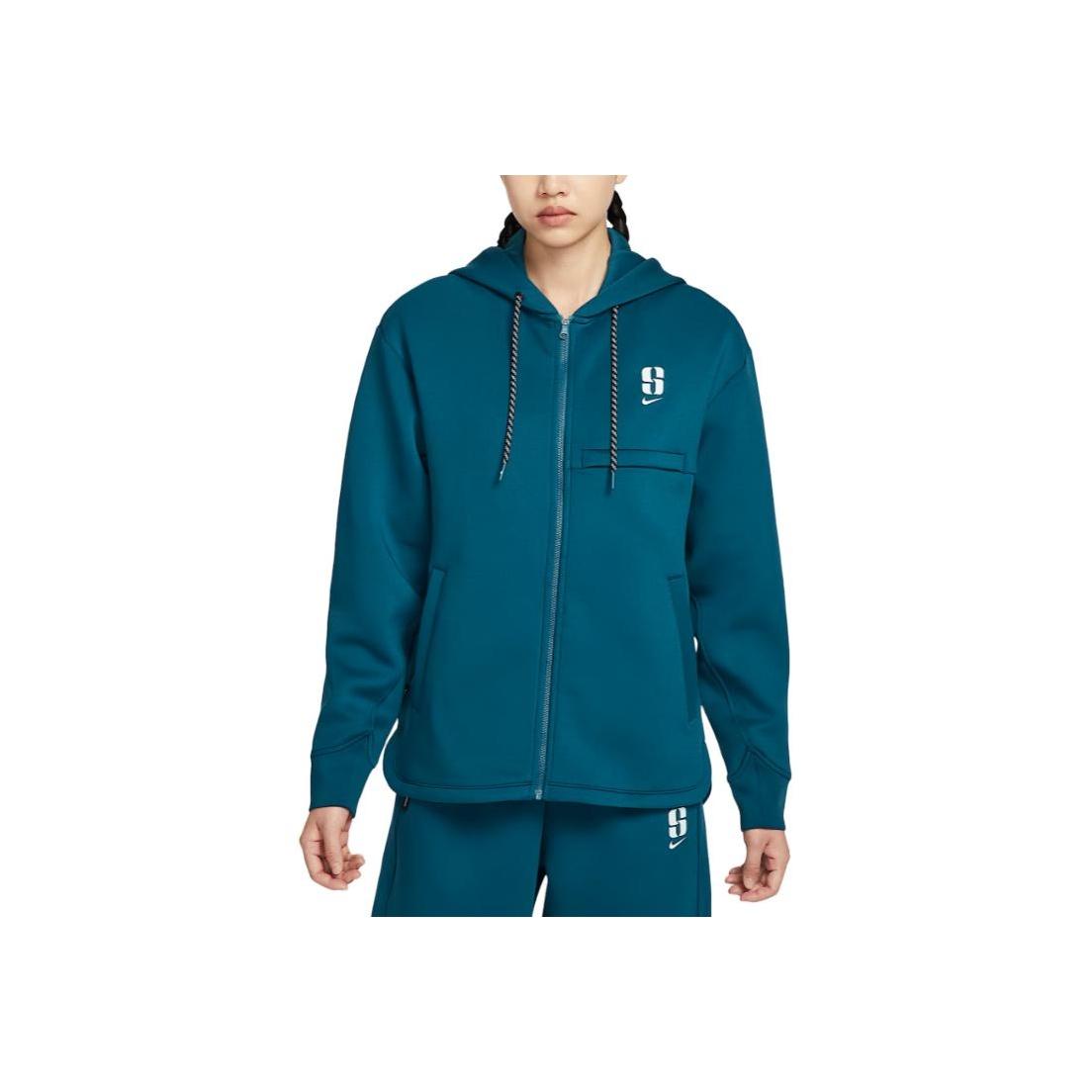 

Nike Худи на молнии Dri-Fit SS25 Sabrina быстросохнущее свободного кроя женское IH3917-415 XL