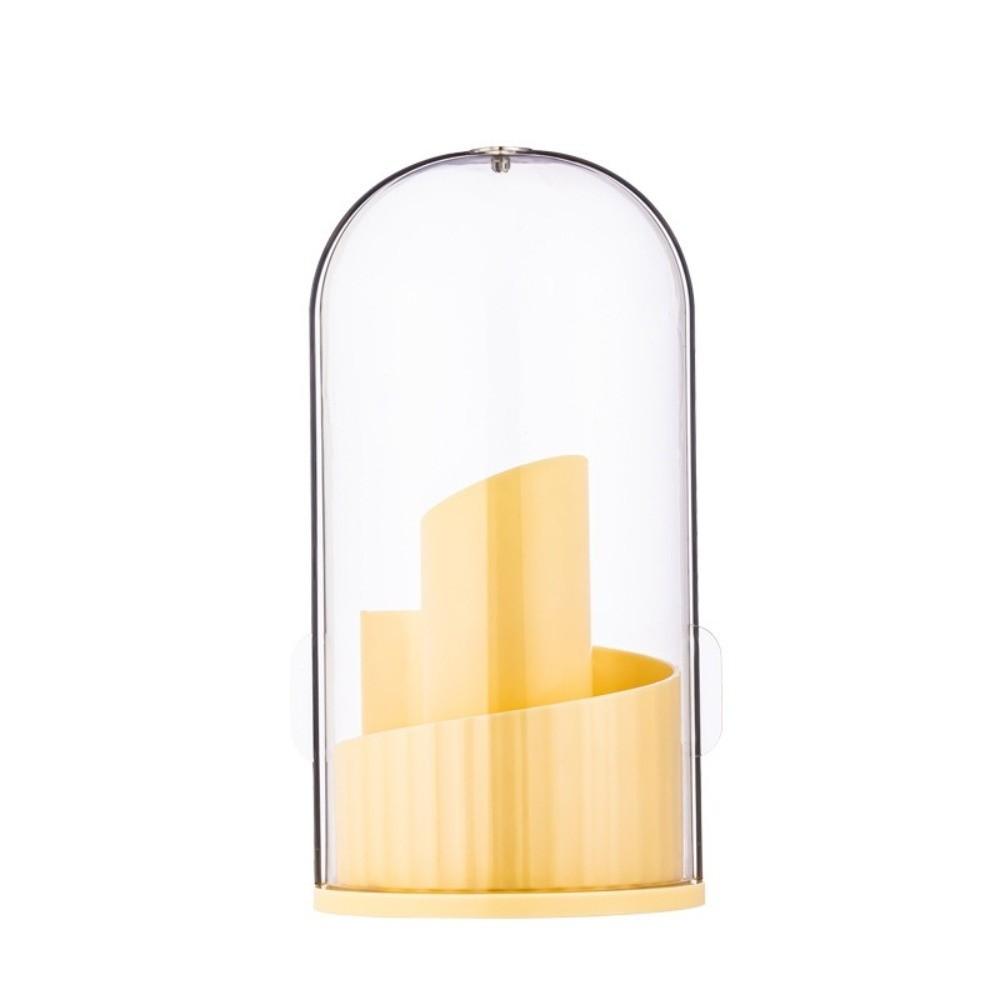 360° Rotating Makeup Brush Holder Large Capacity Lipstick Eye Shadow Storage Box  for Vanity