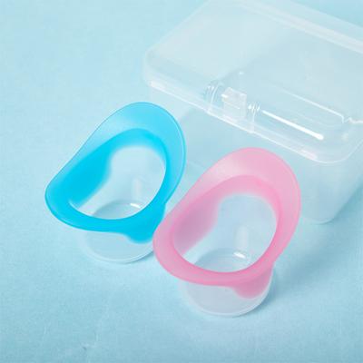 2 Pezzi Coppa per Lavaggio Oculare in Silicone Riutilizzabile Coppa per Lavaggio Oculare Morbida Coppa per Bagno Oculare con Scatola