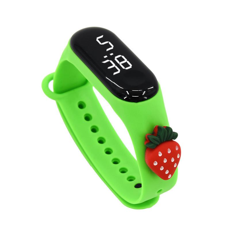Mickey Mouse Digital Kids Watch With Waterproof Tpu Band For Children And Touch Control