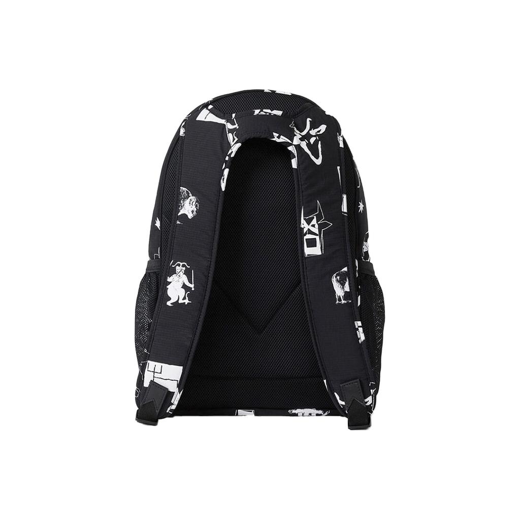Kenzo Capsule Collection Sign & Symbol Irregular Print Backpack Women Backpack Black FB55SA213FQ7-99