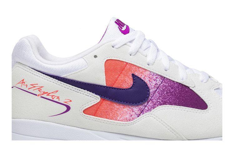 Men's Sneakers Nike Air Skylon 2 Solar Red White/Court Purple-Solar Red