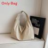 Nylon Casual Shoulder Bag With Zipper Closure For Daily Use