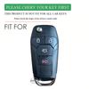 Silicone Car Key Case 4 Buttons  for Ford Fusion F150 F-150 2015 2016 2017 Folding Keychain Remote Control Accessories Cover