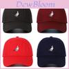 Pigeon Embroidered Baseball Cap With Sun Protection For Casual Wear