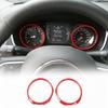 Car Dashboard trument Trim Decor Ring for Jeep Compass 2017+ Red Accessories