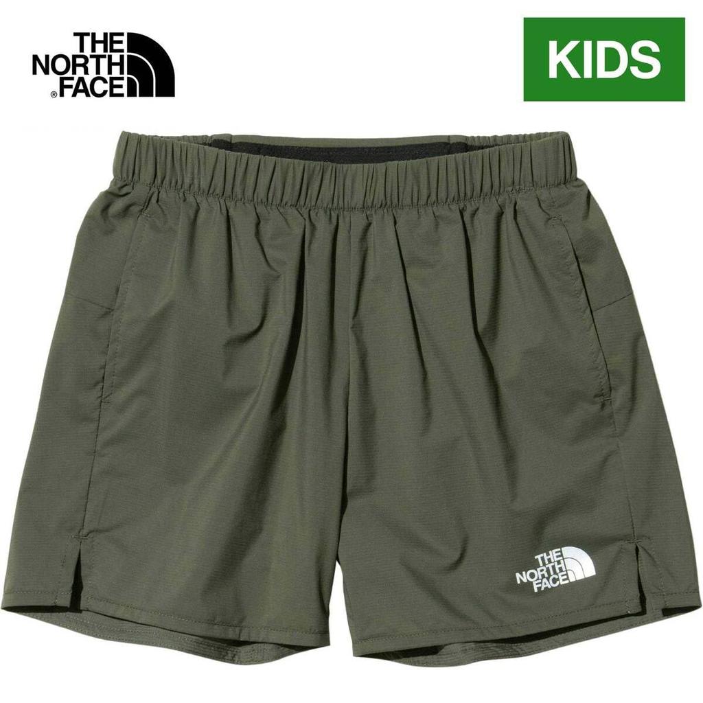 The North Face Swallowtail New Size 140 Short, Unisex, Water-Repellent, Windproof, Taupe,