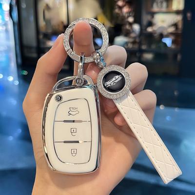 Weiche TPU Auto Schlüsselhülle Abdeckung Schale Fob Für Hyundai Tucson Sonata Fe Creta Ix25 Ix35 Ix45 Solaris Elantra Accent I10 I20 I30 I40