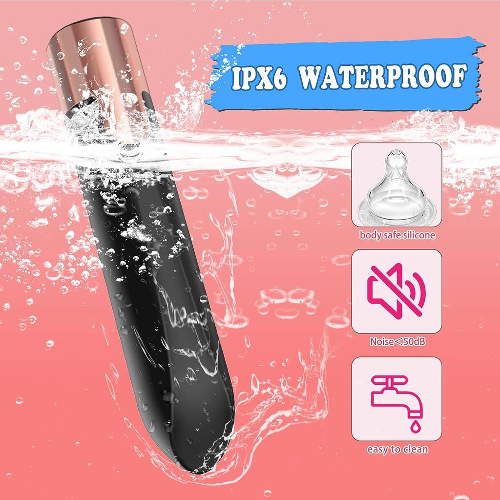Powerful Lipstick Vibrator For Woman Bullet Vibrator With 10 Vibration Mode Vaginal Massage Nipple Clitoris Stimulator Sex Toys
