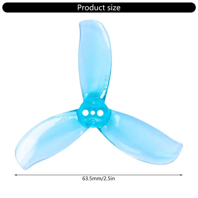 4PCS 3 Blade Propeller Set For 04 Air Unit FPV Drones Propellers Optimized Dynamic Balanced 1.2gram Each