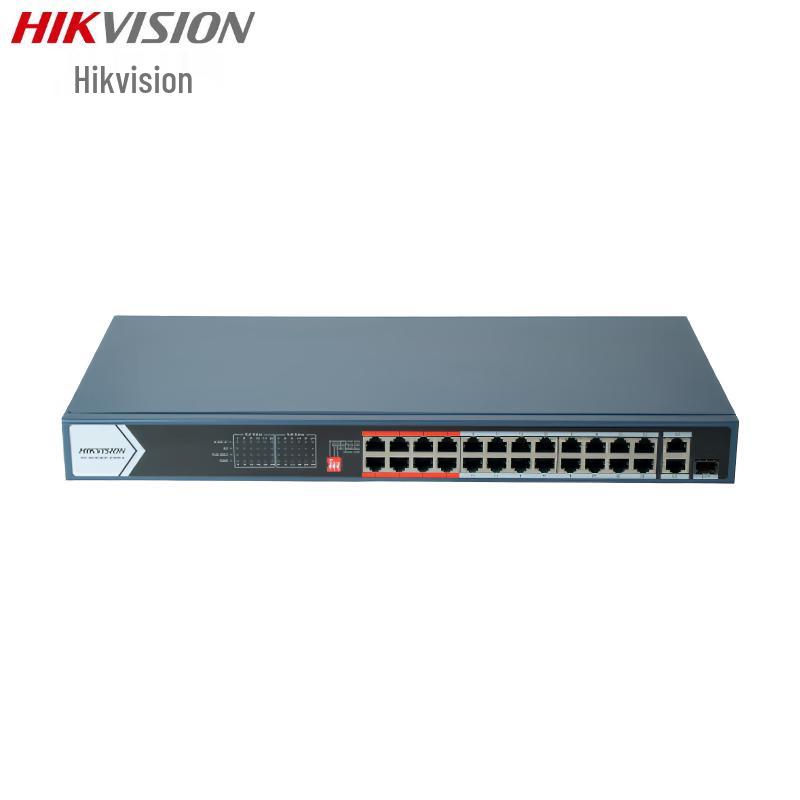 

Hikvision Rack-Mount 24-Port PoE Switch