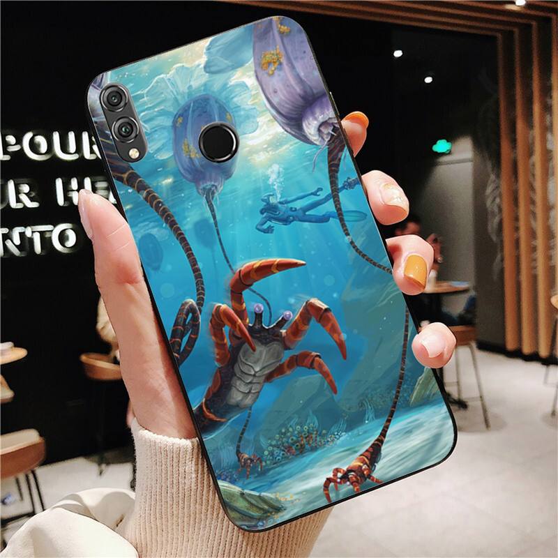 

YNDFCNB Subnautica Phone Case For Huawei Honor 8X 8A 9 10 20 Lite 30Pro 7C 7A 10i 20i honor 20 Lite