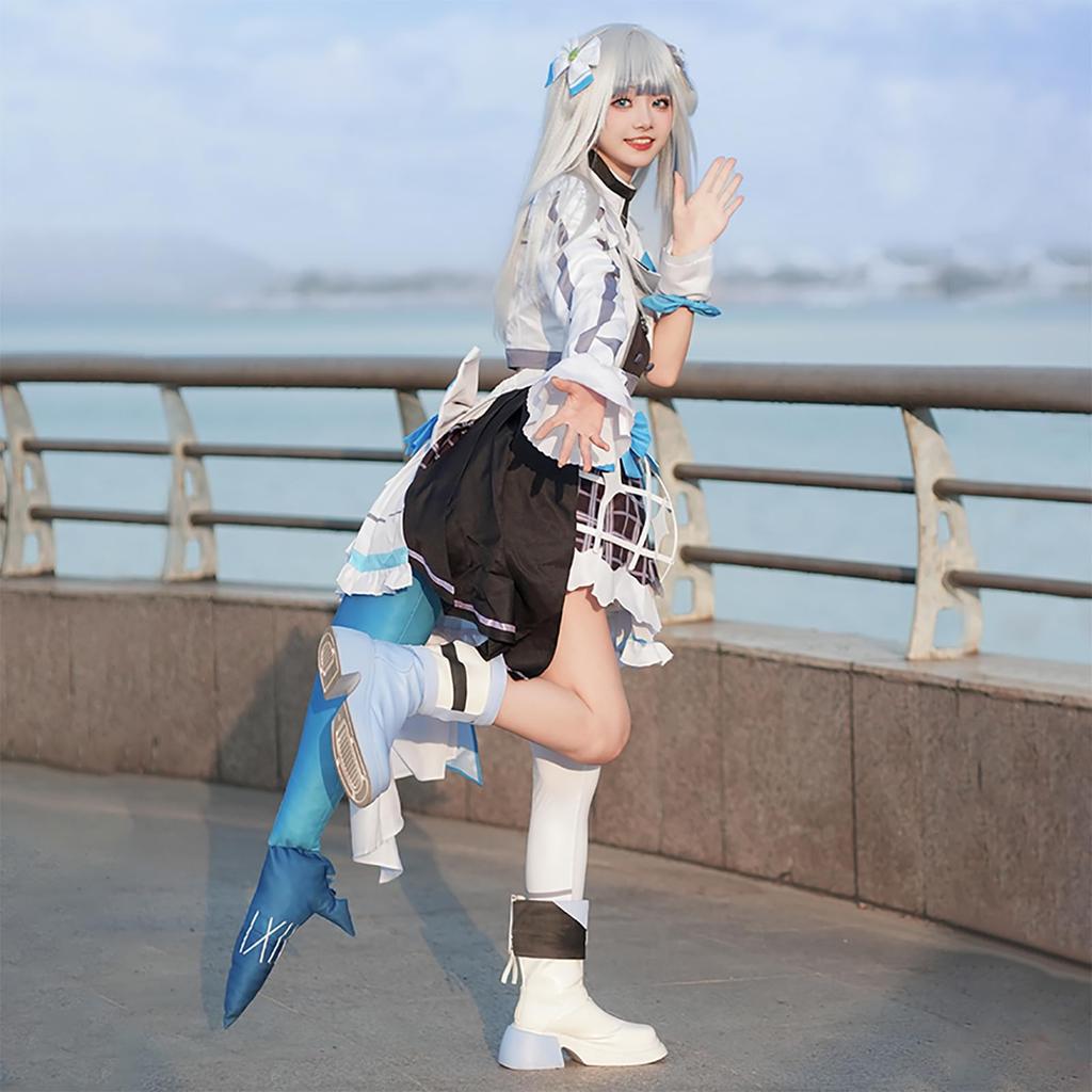 [Milky Time] Hololive Gawl Gura Shark Cosplay Halloween Idol 4th Anniversary