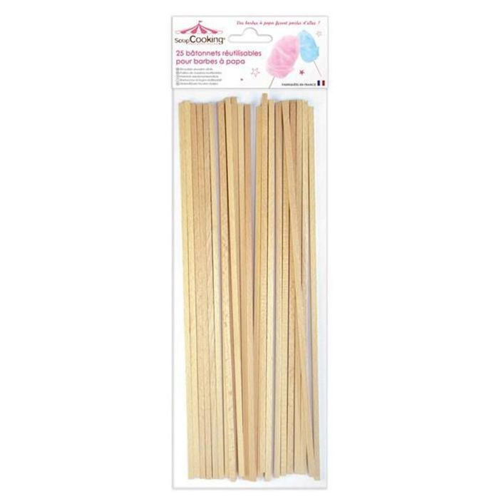 100 Cotton Candy Sticks