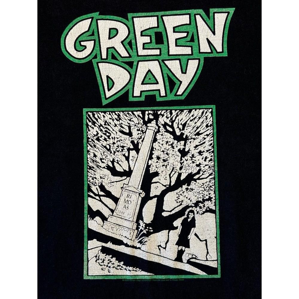 

Vintage Green Day 2003 T-Shirt Cotton Classic Full Size Unisex S-5XL M347 Unisex T-Shirt XXL