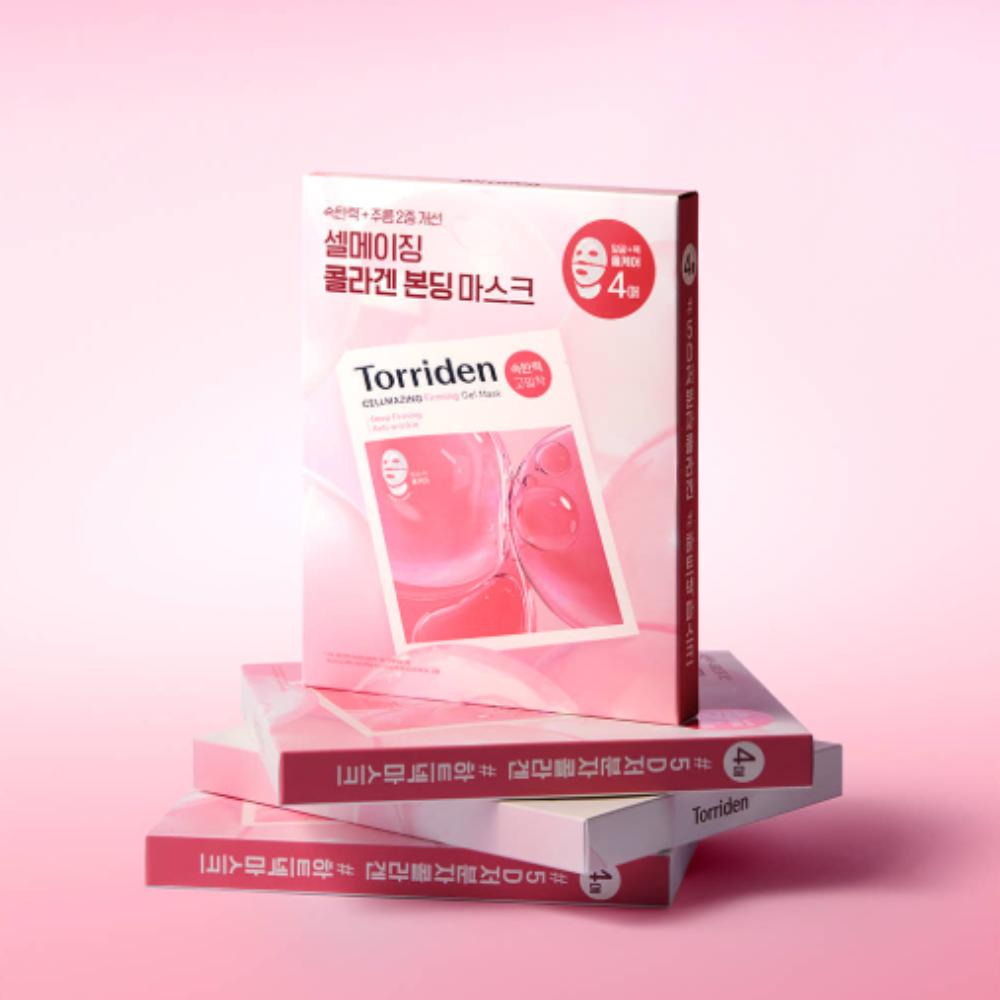 

Torriden Cellmazing Collagen Firming Gel Mask 12 Sheets – Elasticity & Hydration Care