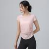 Women's Quick-Dry Yoga & Running T-Shirt - Loose, Comfortable, Slimming, Short Sleeve, Breathable Fitness Top for Summer