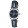 Armbåndsur RECORD Automatisk Opptrekk 3 ATM Vanntett Safirglass Blå Skive Rustfritt Stål Blå [Longines] Dame L2.320.4.96.4 [Brukt]
