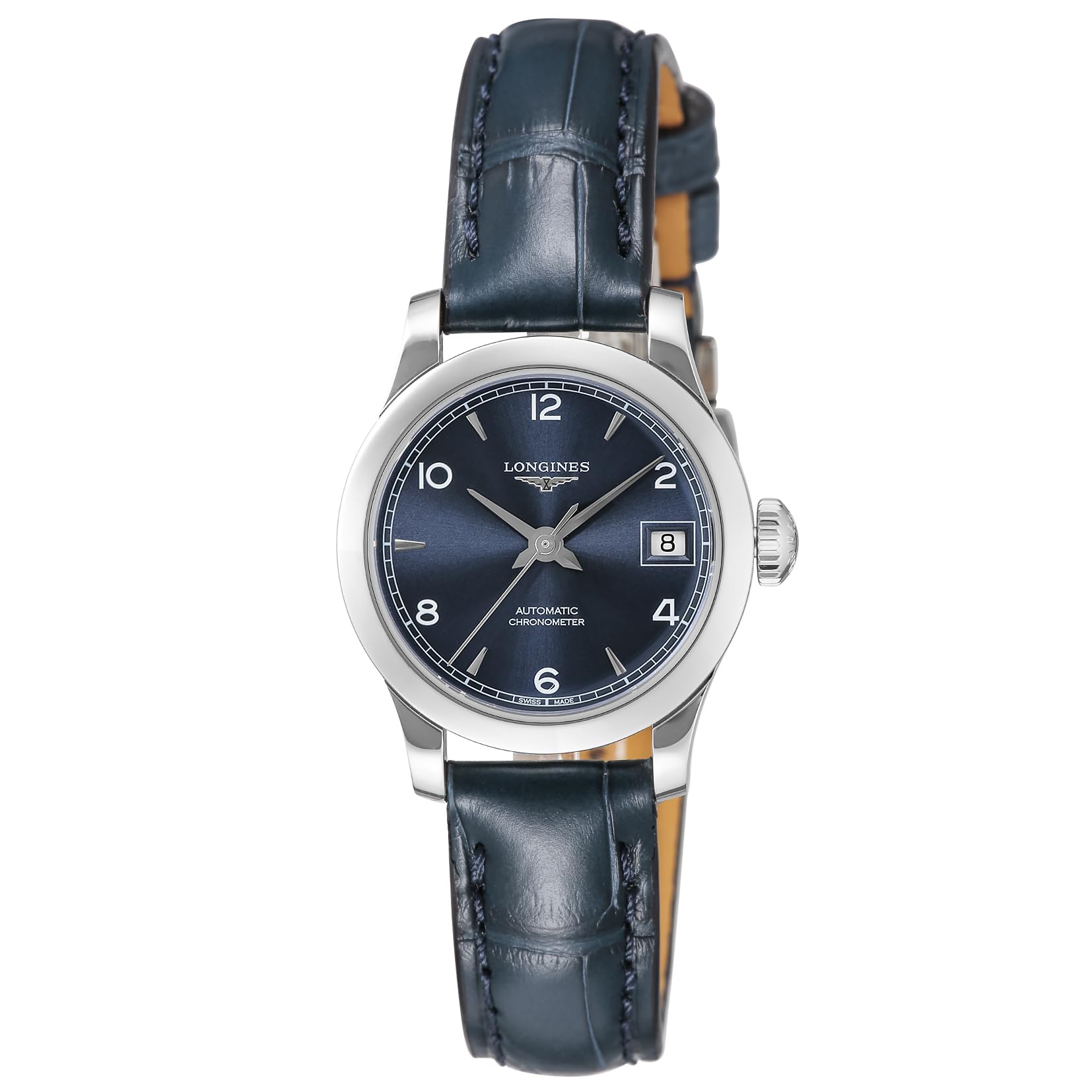 

Wristwatch RECORD Automatic Winding 3 ATM Water Resistant Sapphire Glass Blue Dial Stainless Steel Blue [Longines] Women s L2.320.4.96.4 [Used] синій