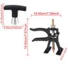 360° Rotary Handle Spot Welding Pulling Unit with Base Small Leveling Bar Lifter  Truck
